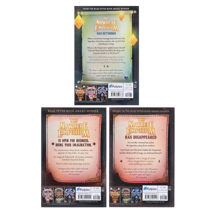 The Nowhere Emporium by Ross MacKenzie 3 Books Collection Set - Age 8-12 - Paperback
