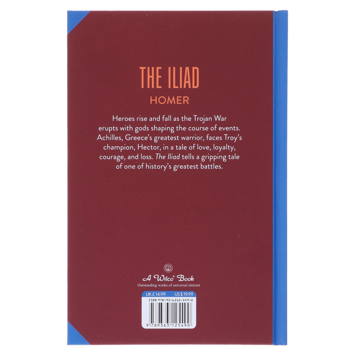 The Iliad by Homer - Fiction - Sprayed Edges Hardback
