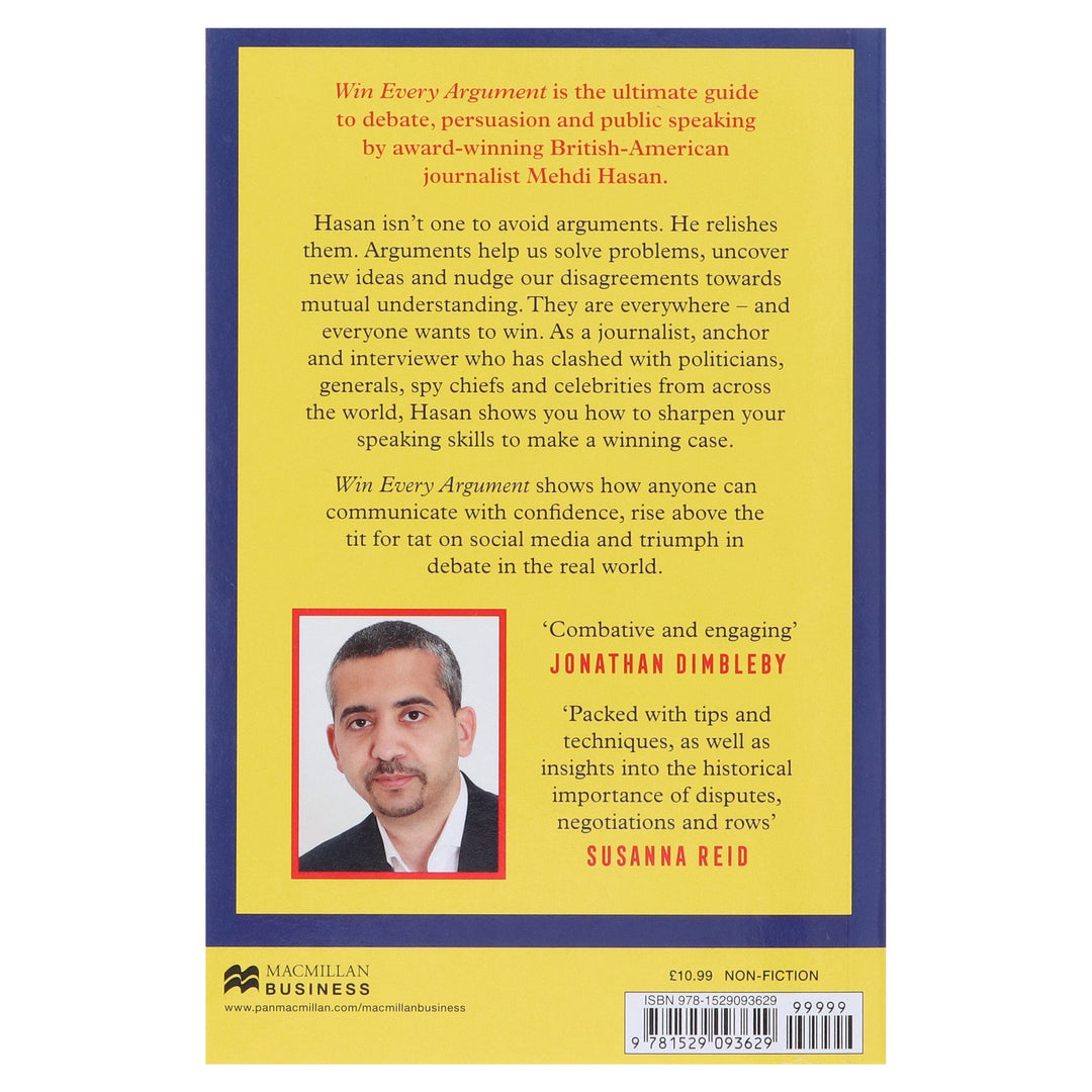 Win Every Argument: The Art of Debating, Persuading and Public Speaking by Mehdi Hasan - Non Fiction - Paperback