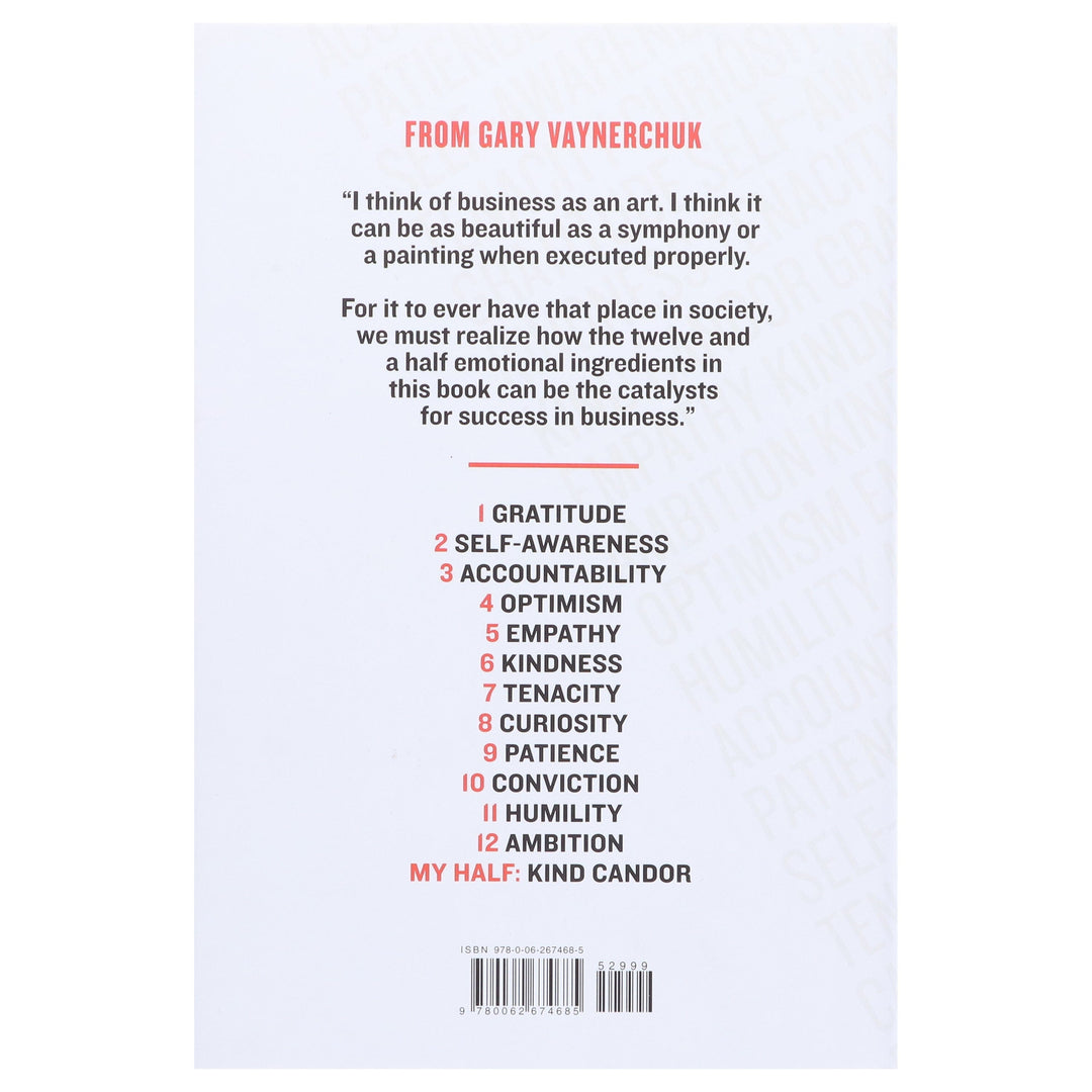 Twelve and a Half: Leveraging the Emotional Ingredients Necessary for Business Success By Gary Vaynerchuk - Non Fiction - Hardback