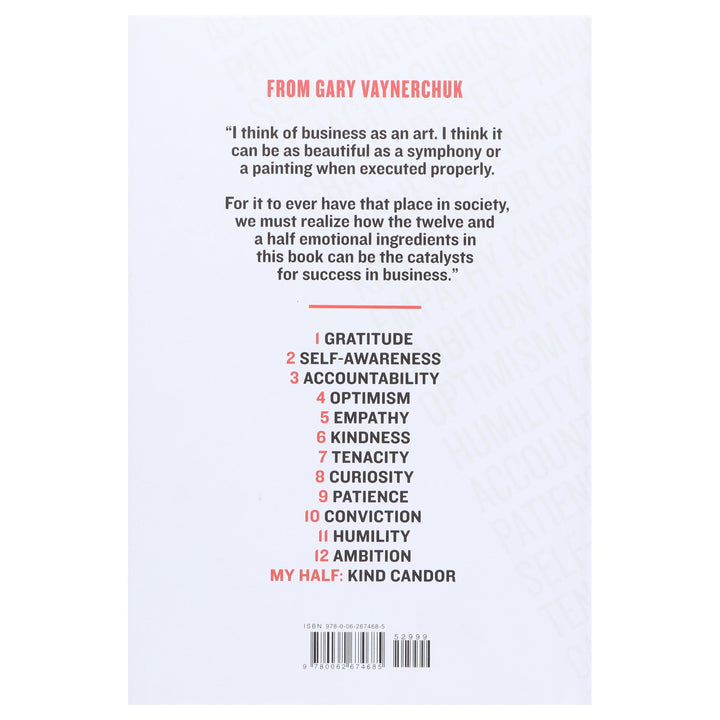 Twelve and a Half: Leveraging the Emotional Ingredients Necessary for Business Success By Gary Vaynerchuk - Non Fiction - Hardback