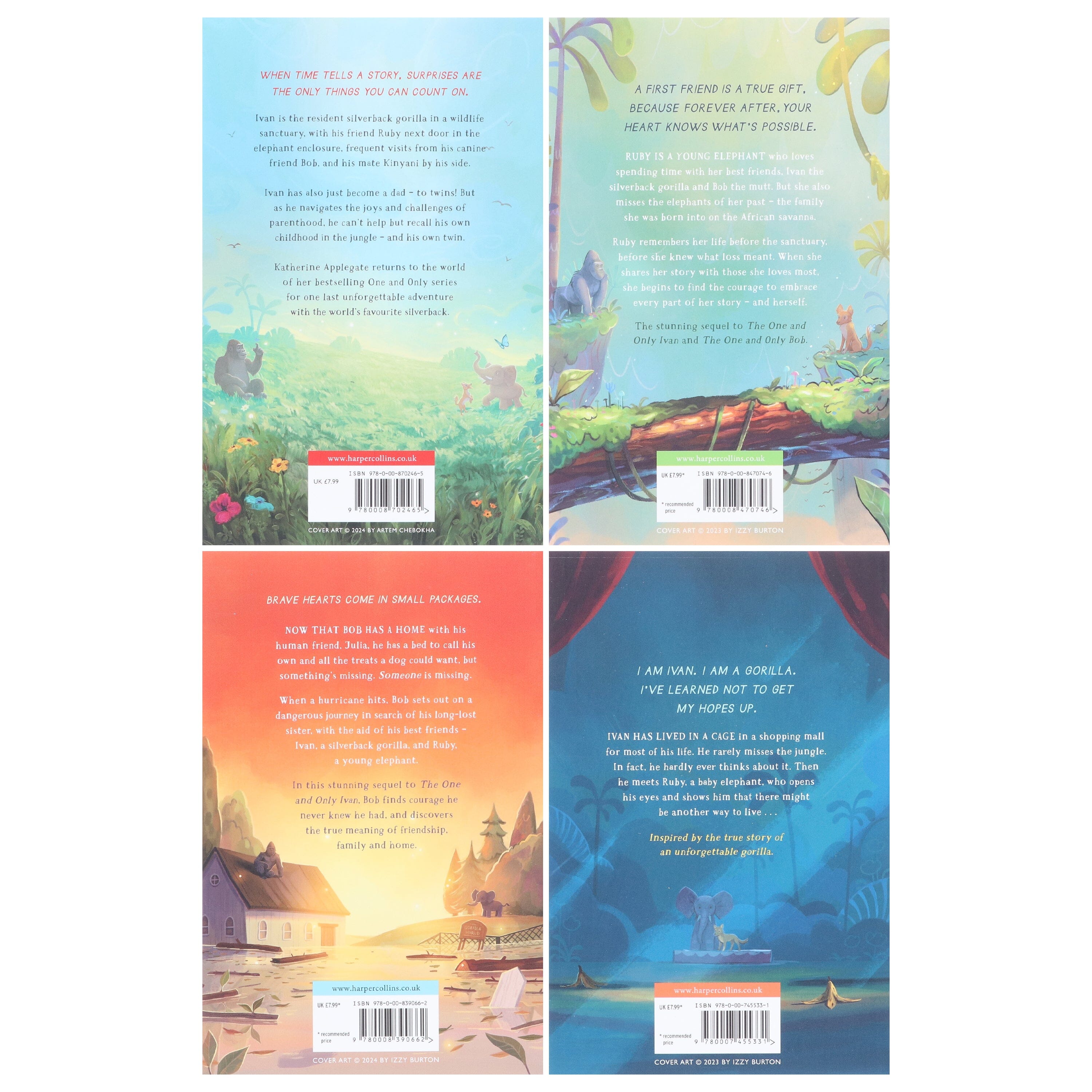 The one and only ivan 4冊 The One and Only Ivan Series by Katherine Applegate: 4 Books