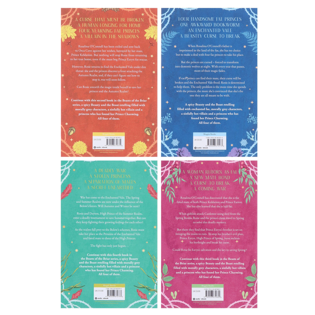 Beasts of the Briar Series by Elizabeth Helen 4 Books Collection Set - Fiction - Paperback
