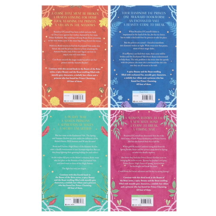 Beasts of the Briar Series by Elizabeth Helen 4 Books Collection Set - Fiction - Paperback