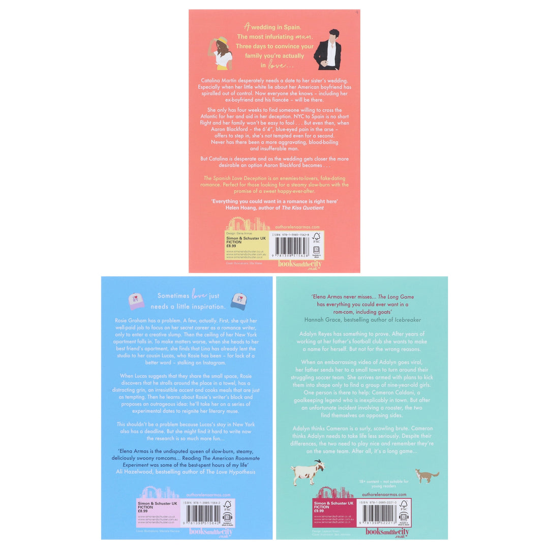 Elena Armas 3 Books Collection Set - Fiction - Paperback