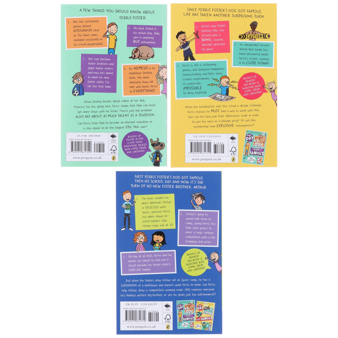 The Famous Series by Jen Carney 3 Books Collection Set - Ages 8+ - Paperback