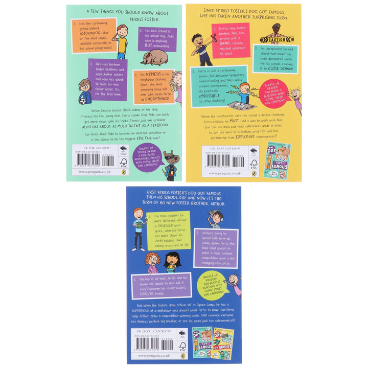 The Famous Series by Jen Carney 3 Books Collection Set - Ages 8+ - Paperback