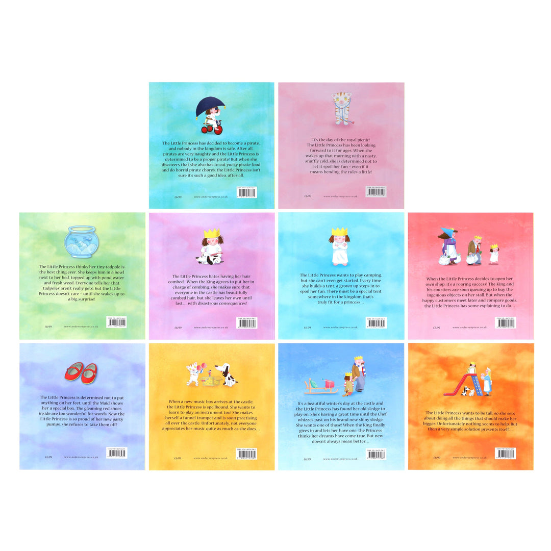 Little Princess Adventure Collection by Tony Ross 10 Picture Books Set - Ages 3+ - Paperback
