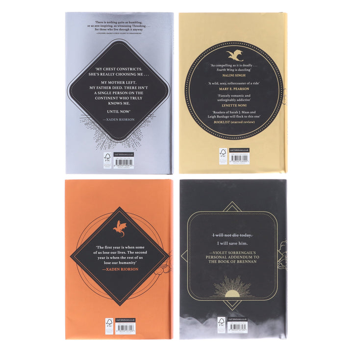 The Empyrean Series by Rebecca Yarros 4 Books Collection Set - Fiction - Hardback