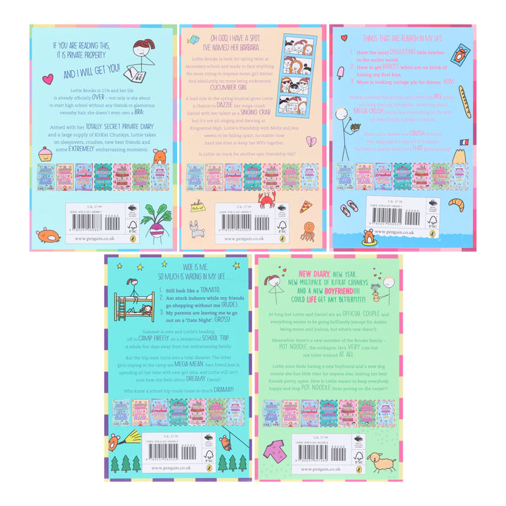 Lottie Brooks Series By Katie Kirby 5 Books Collection Set - Ages 9-12 - Paperback