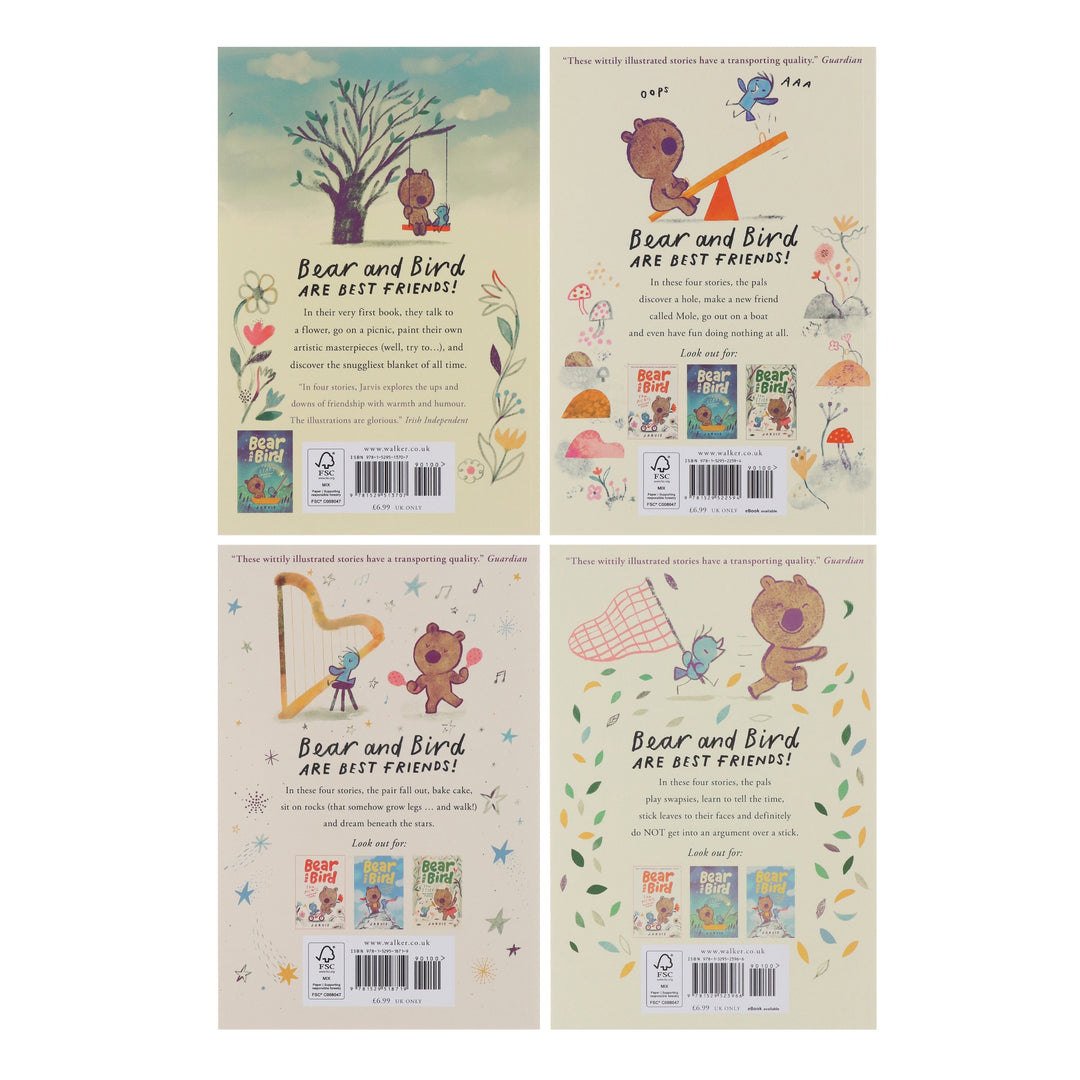 Bear and Bird Series by Jarvis 4 Books Collection Set - Ages 5-7 - Paperback