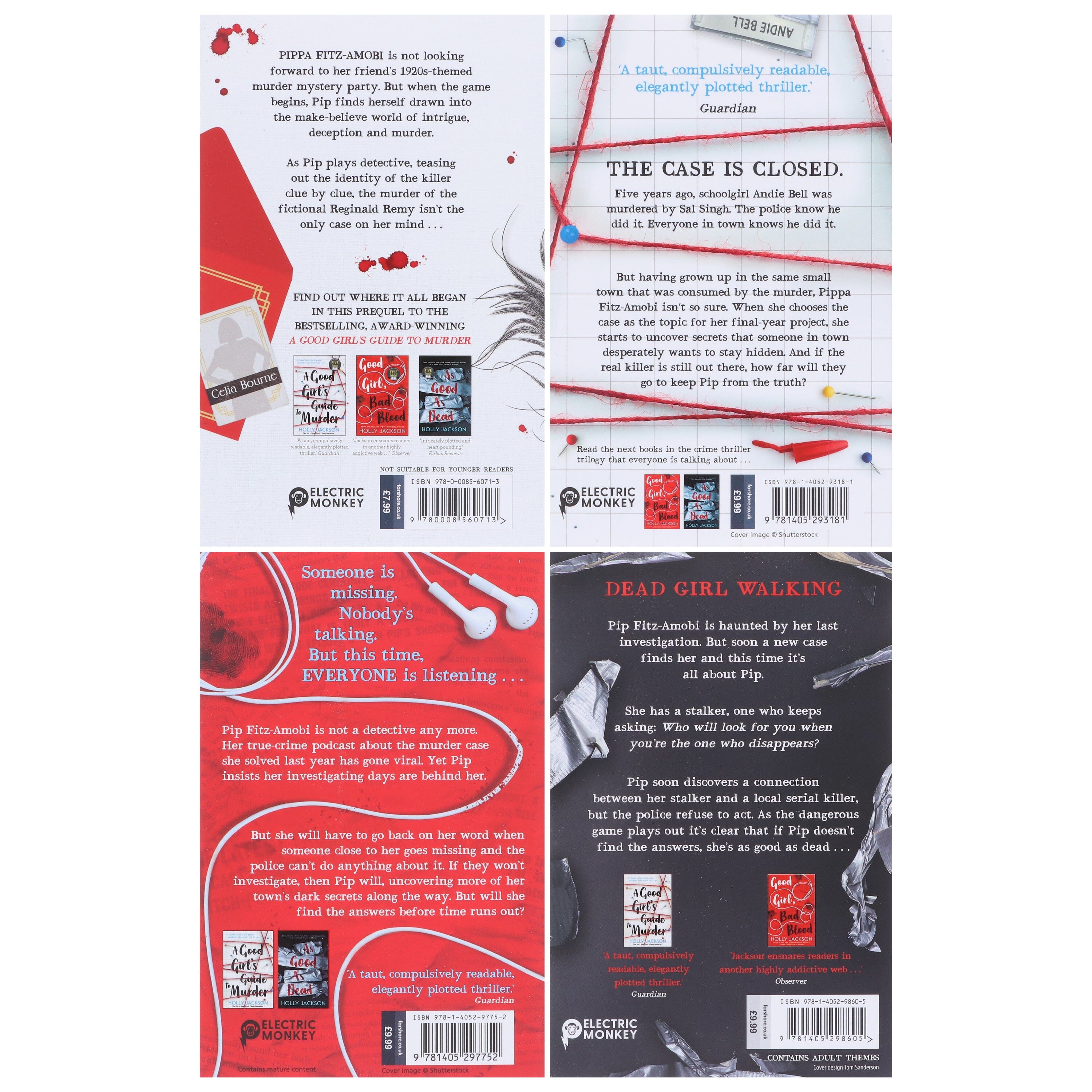 A Good Girl's Guide To Murder Series By Holly Jackson 4 Books