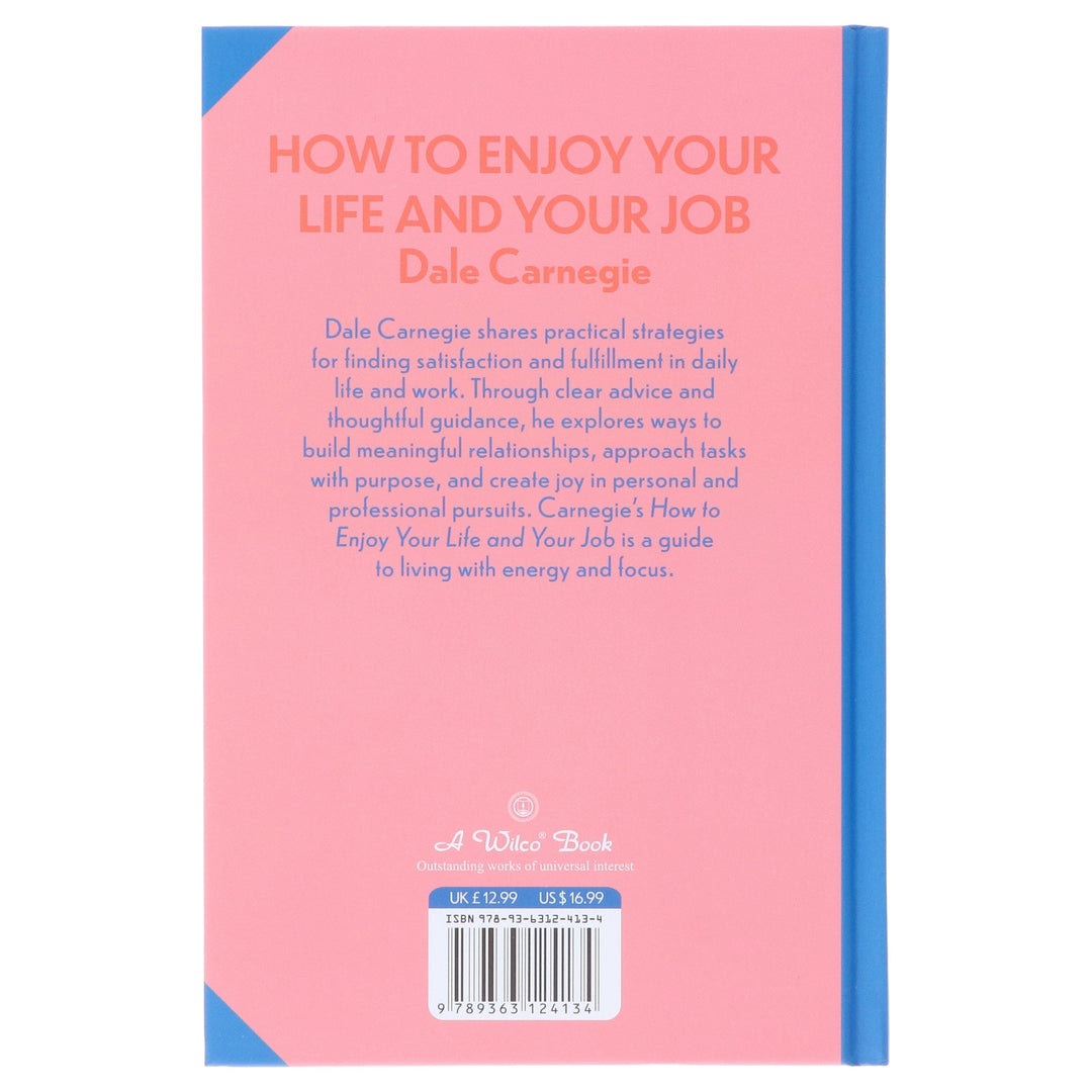 How to Enjoy Your Life and Your Job by Dale Carnegie - Non Fiction - Sprayed Edges Hardback