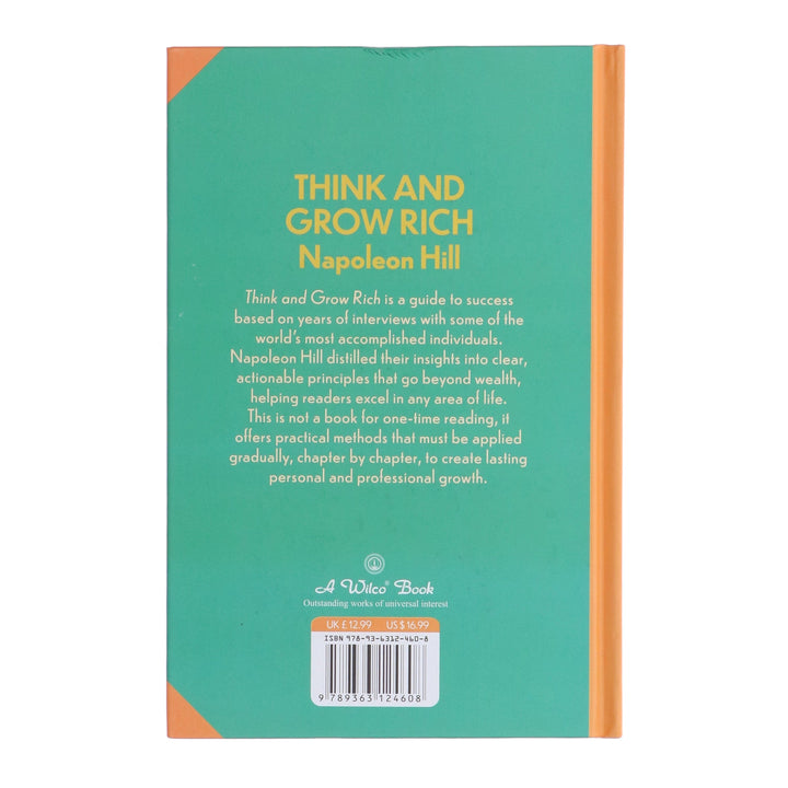 Think And Grow Rich by Napoleon Hill With Sprayed Edge - Non Fiction - Hardback