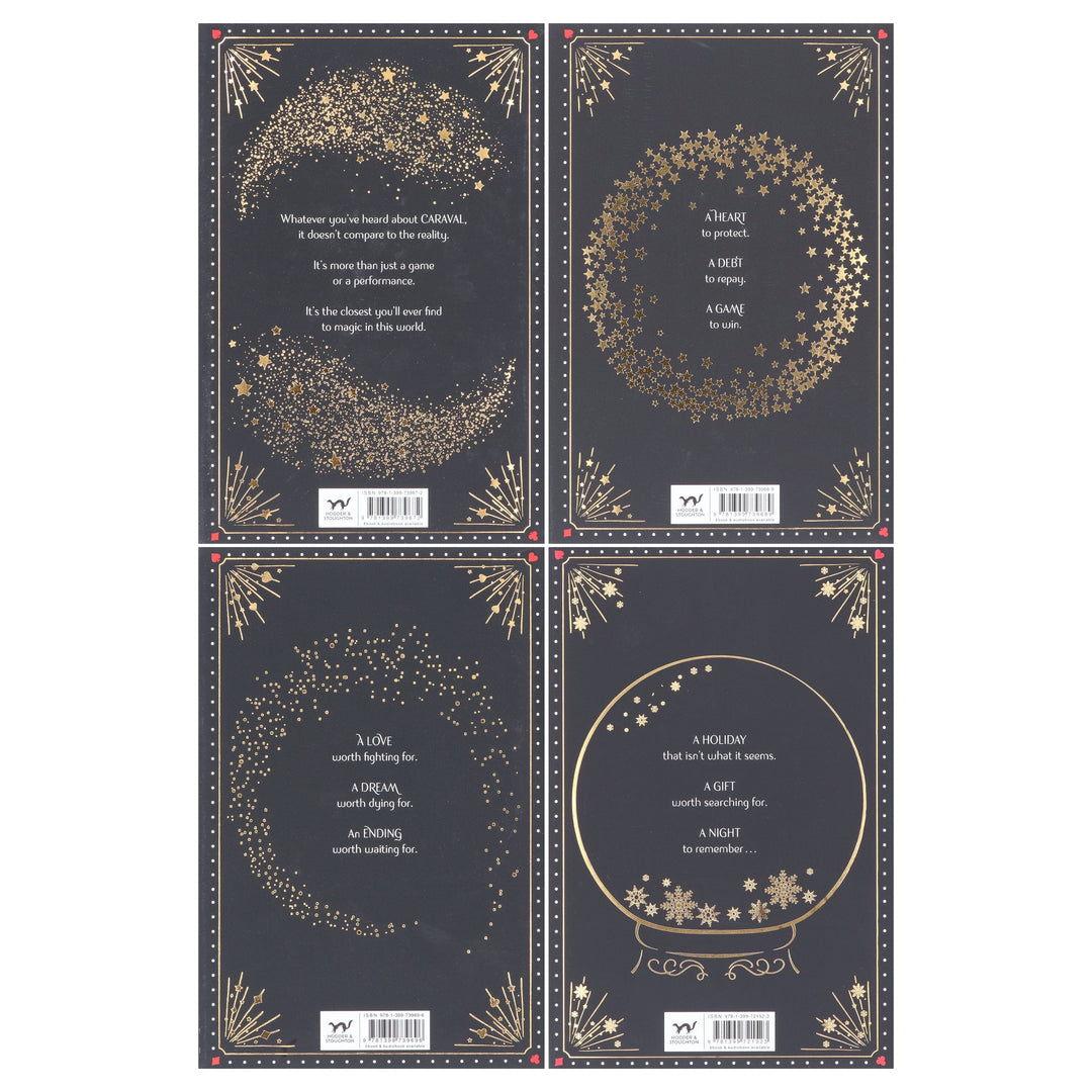 The Return To Caraval by Stephanie Garber Limited Edition With Red Sprayed Edges: Complete Collection 4 Books Box Set - Ages 14+ - Hardback