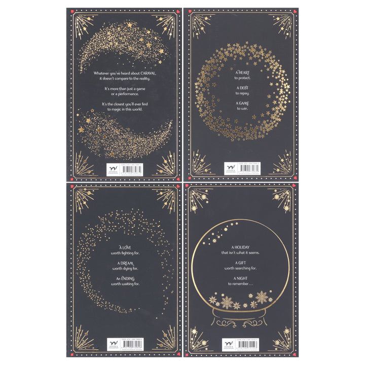 The Return To Caraval by Stephanie Garber Limited Edition With Red Sprayed Edges: Complete Collection 4 Books Box Set - Ages 14+ - Hardback