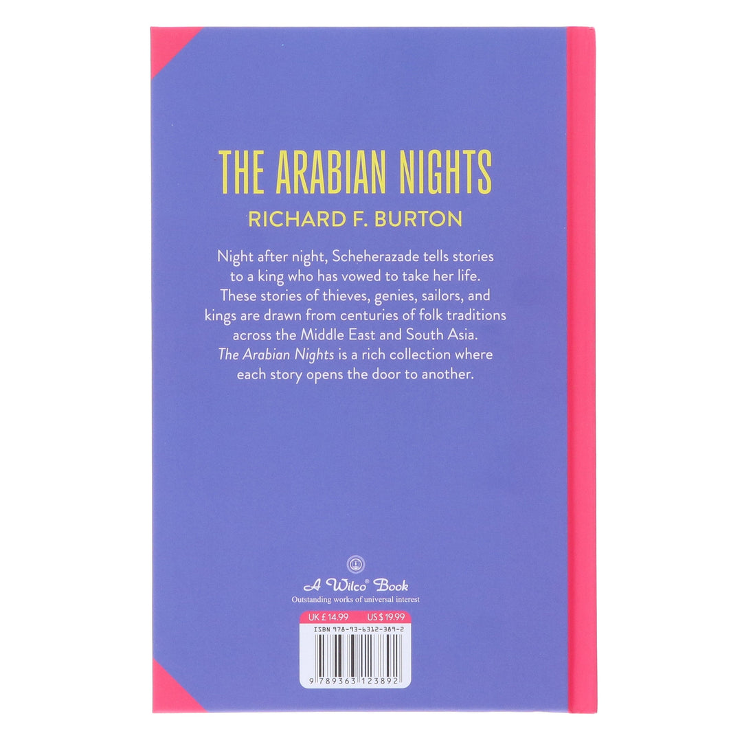 The Arabian Nights by Sir Richard F. Burton - Fiction - Sprayed Edges Hardback