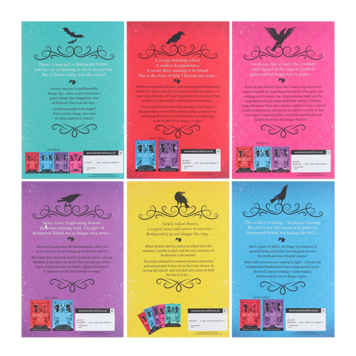 Scarlet and Ivy Series By Sophie Cleverly 6 Books Collection Set - Ages 8-12 - Paperback