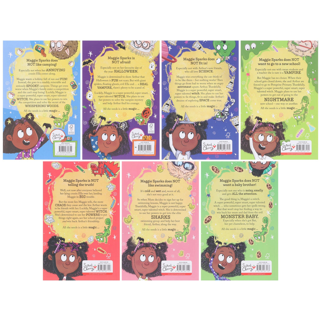 Maggie Sparks Series By Steve Smallman: 7 Books Collection Set With Free Audio Books - Ages 5-7 - Paperback