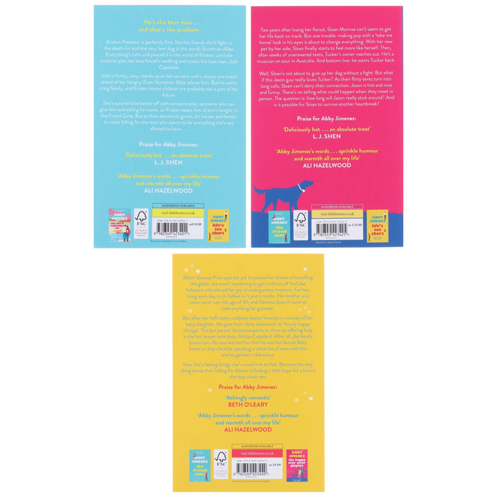 The Friend Zone Series by Abby Jimenez 3 Books Collection Set - Fiction - Paperback