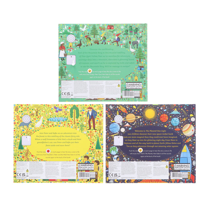 The Story Orchestra Series (Set 3) By Jessica Courtney-Tickle 3 Books Collection Set - Age 3+ - Hardback