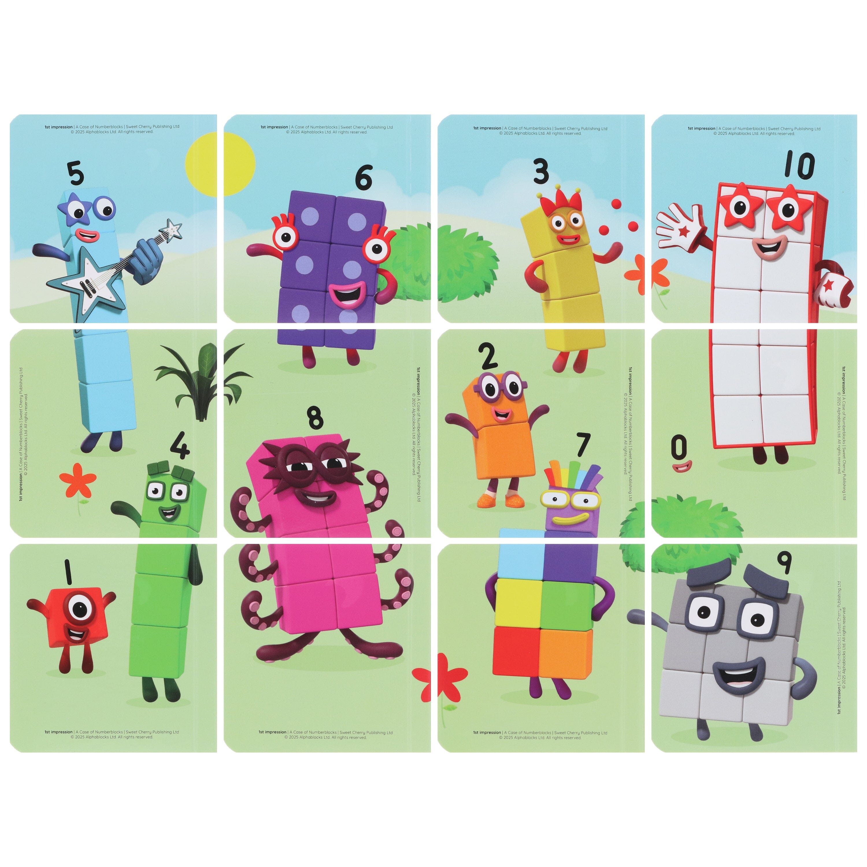 A Case of Numberblocks 12 Mini Books Collection Box Set - Ages 0-5