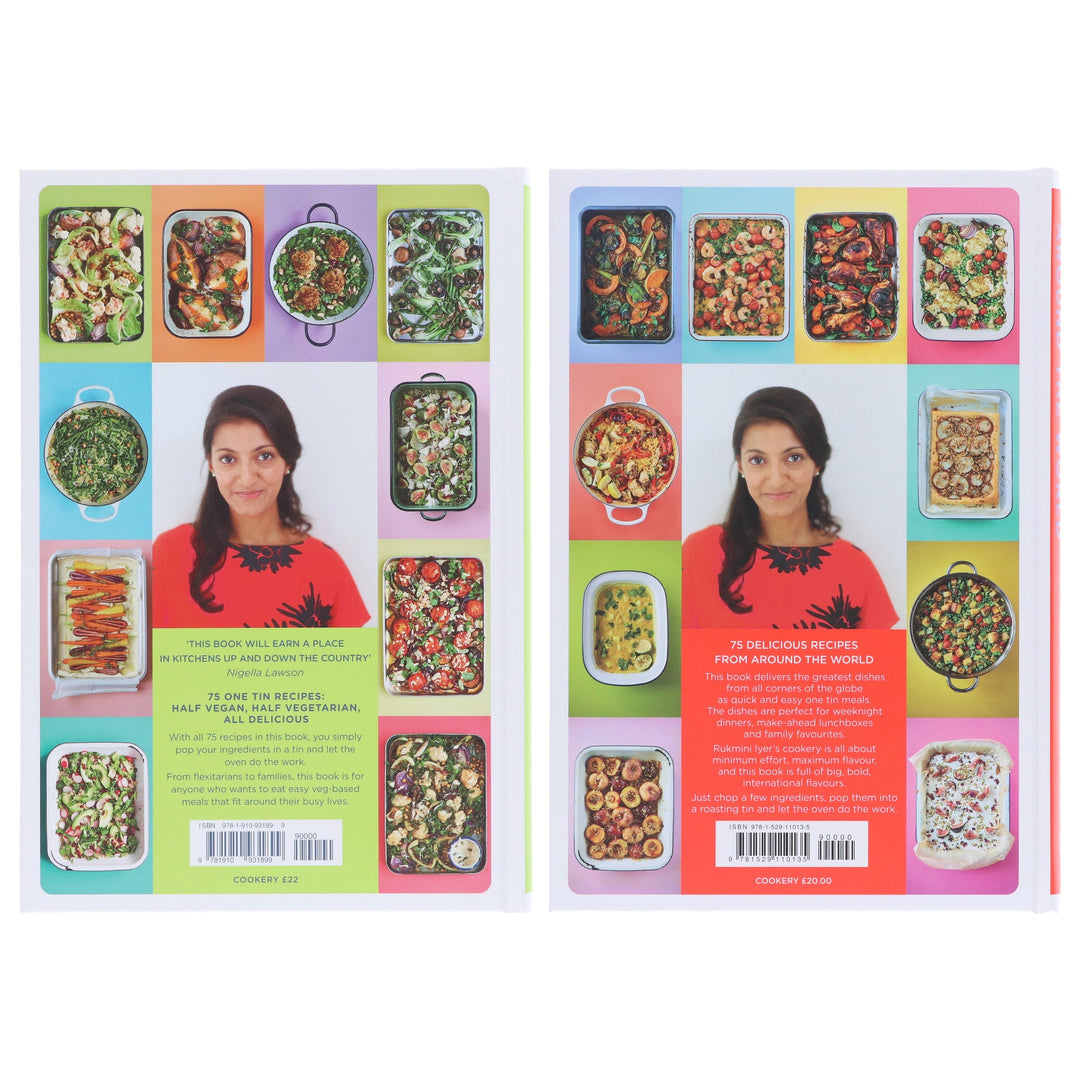 Rukmini Iyer Collection 2 Books Set (The Green Roasting Tin & The Roasting Tin Around the World) - Non Fiction - Hardback
