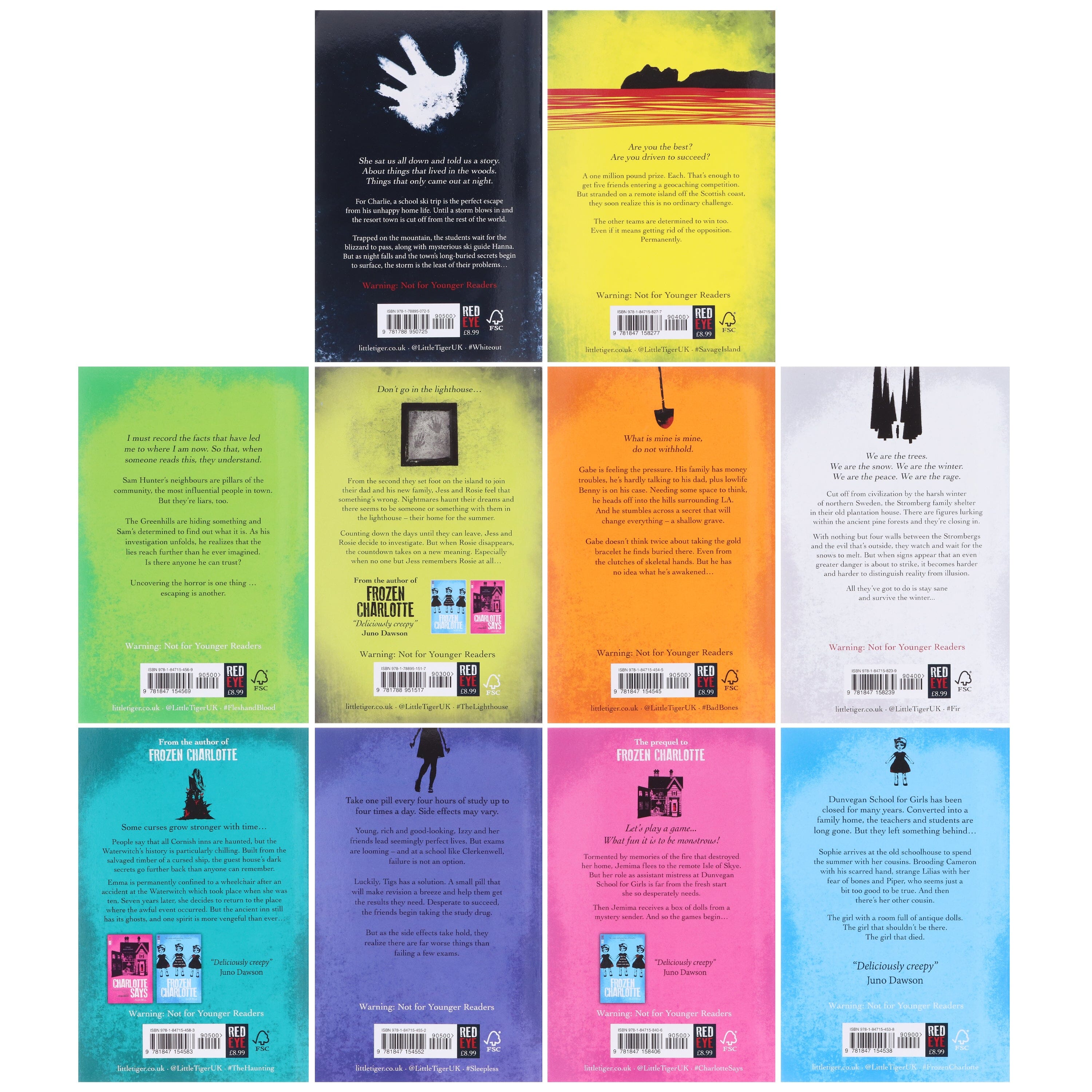 コレクション Red Eye Style book Red Eye Horror Series 10 Books Collection Set - Ages 13-16