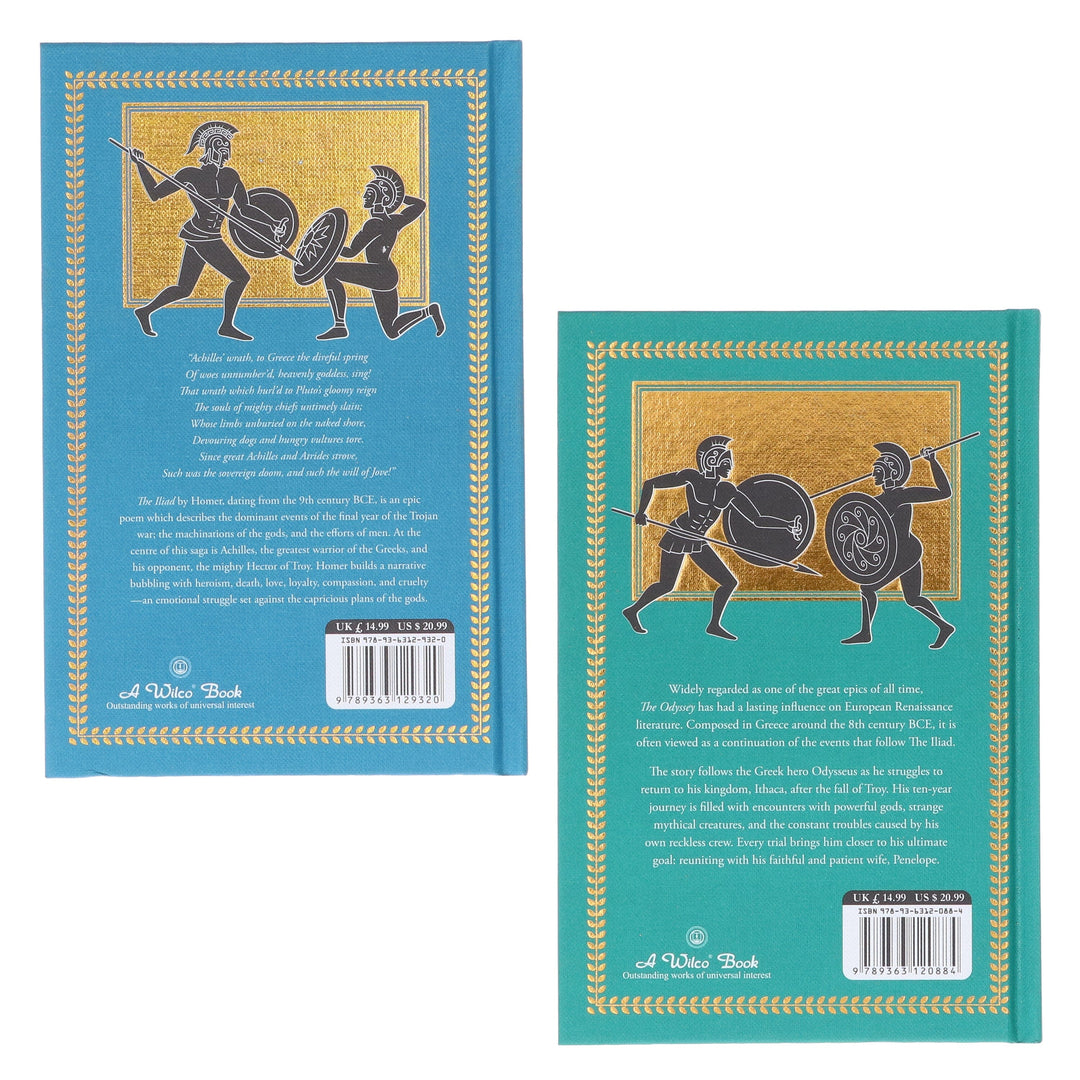 Homer's Epic Collection (The Iliad & The Odyssey) 2 Books Box Set - Fiction - Hardback