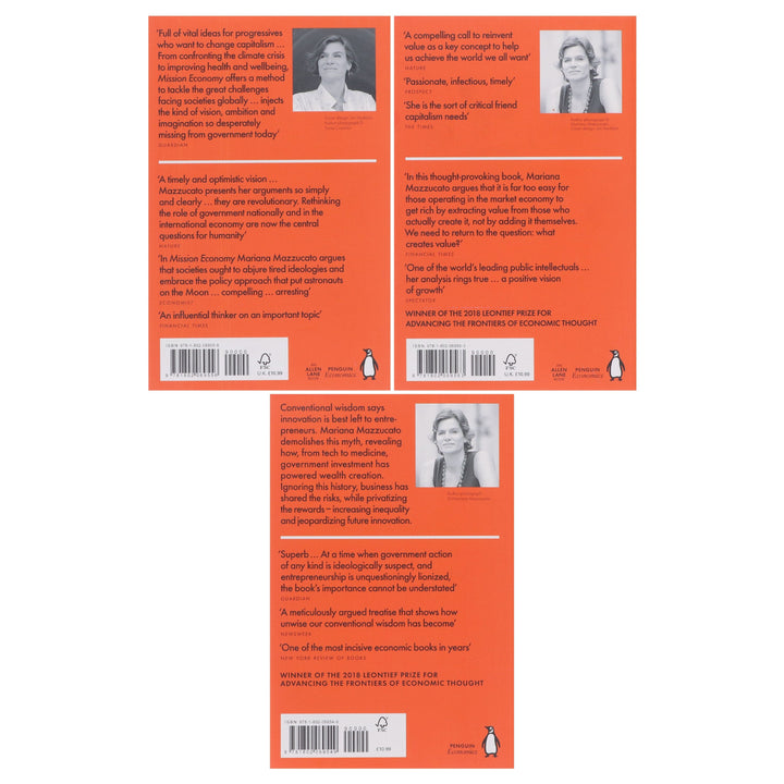 Mariana Mazzucato 3 Books Collection Set - Non Fiction - Paperback