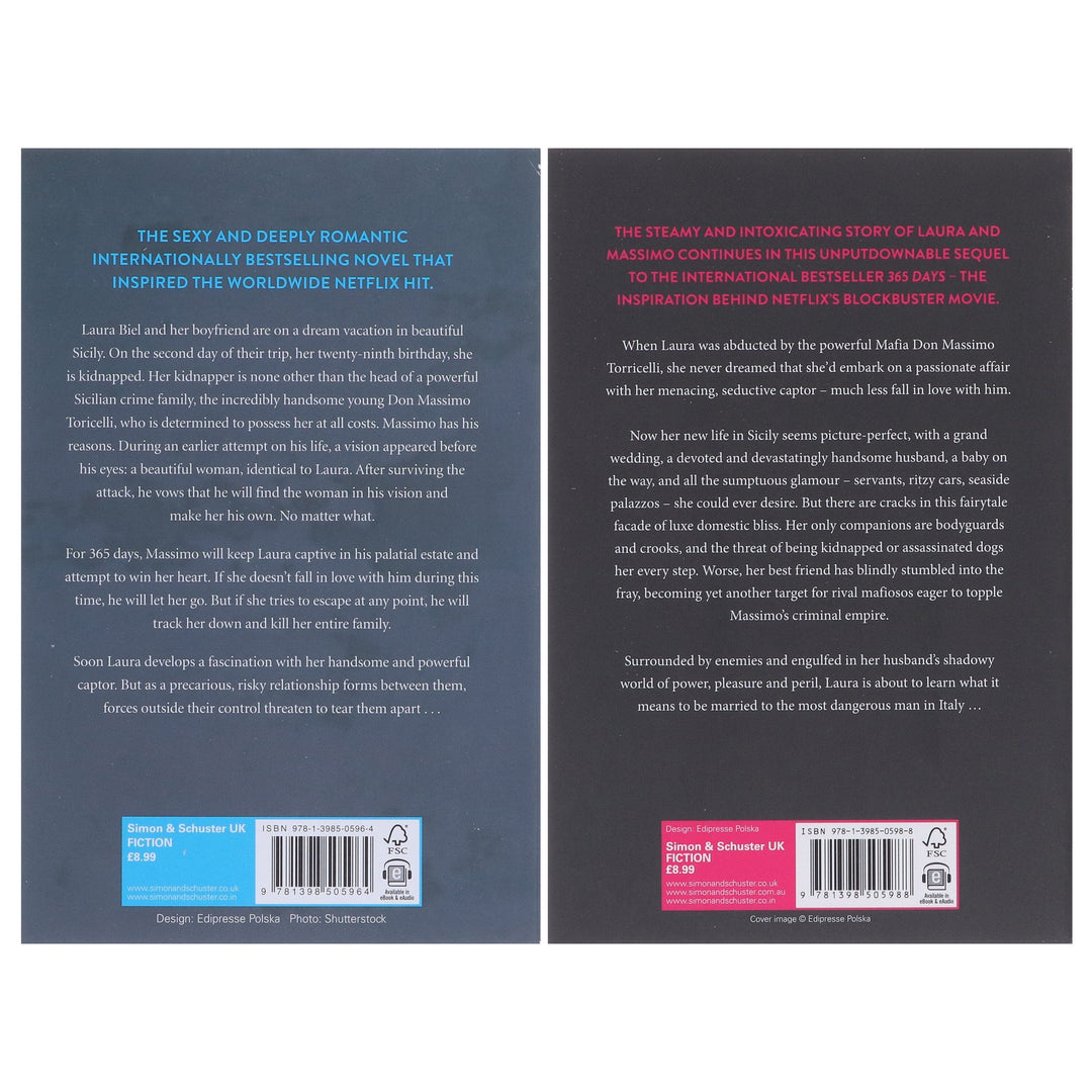 365 Days Series 2 Books Collection Set By Blanka Lipinska - Fiction - Paperback