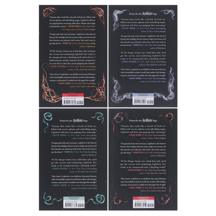 The Lightlark Saga By Alex Aster 4 Books Collection Set - Ages 14+ - Hardback