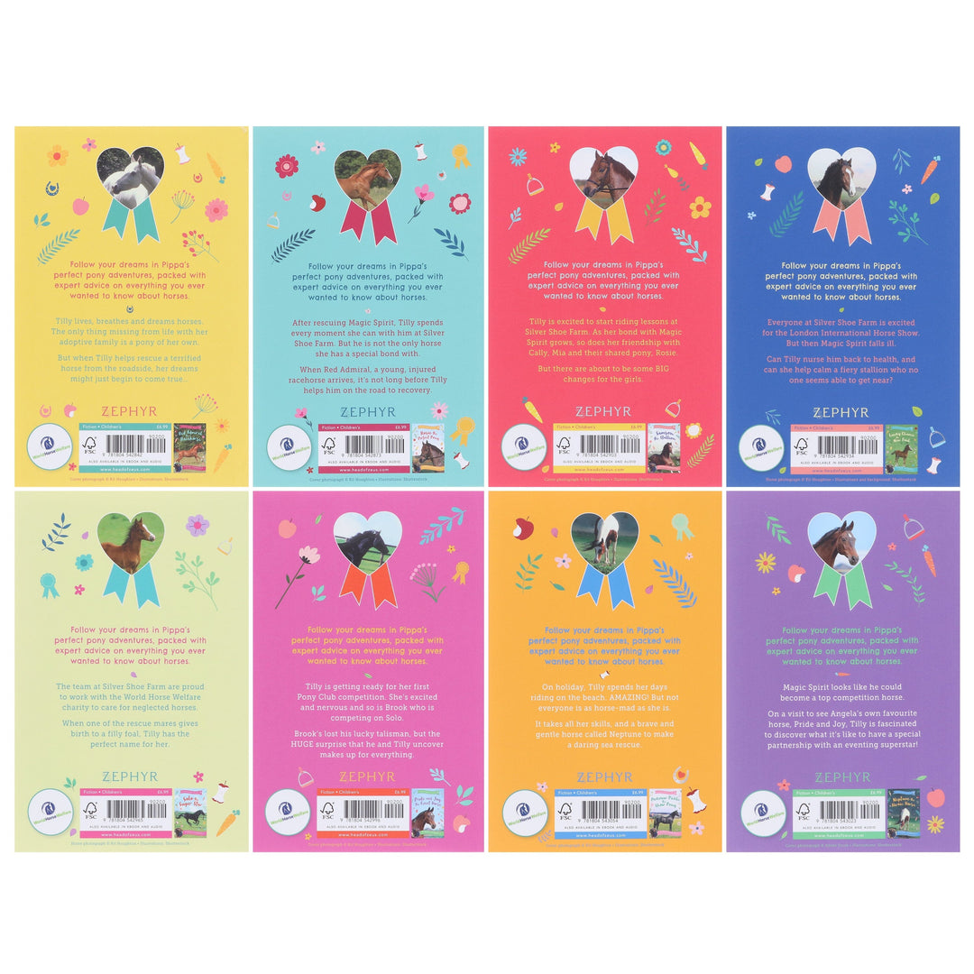 Pippa's Pony Tales Series By Pippa Funnell: 8 Books Collection Set - Ages 7+ - Paperback
