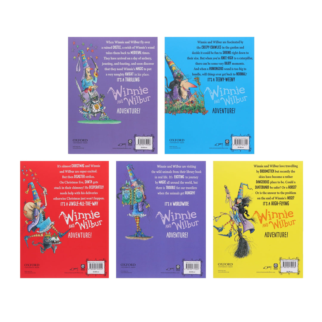 Winnie and Wilbur By Valerie Thomas 5 Picture Books Collection Set - Ages 2-6 - Paperback
