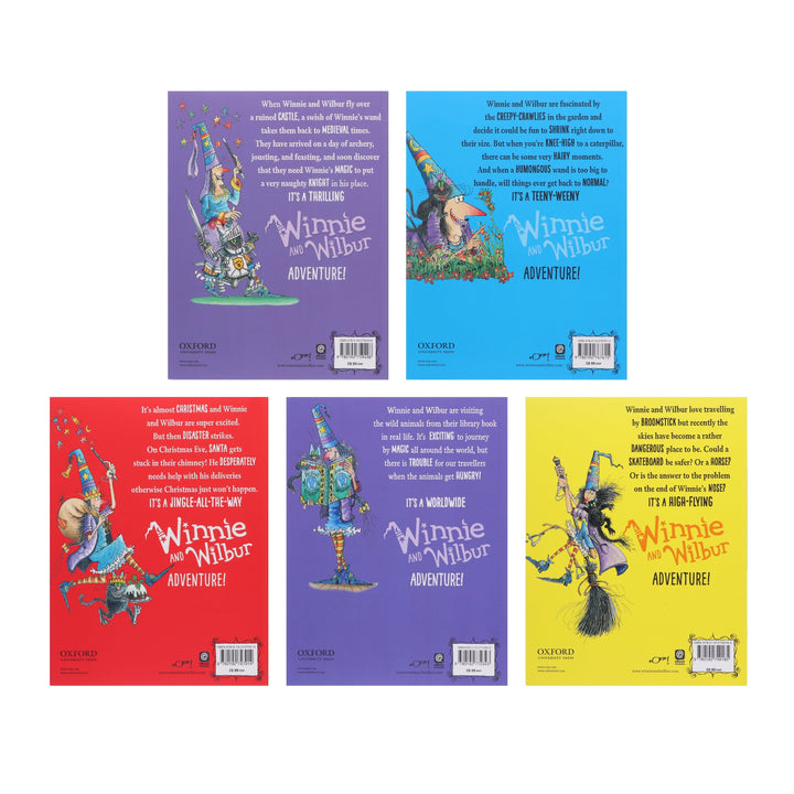 Winnie and Wilbur By Valerie Thomas 5 Picture Books Collection Set - Ages 2-6 - Paperback