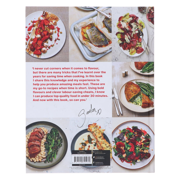 Gordon Ramsay Quick & Delicious: 100 recipes in 30 minutes or less - Non Fiction - Hardback