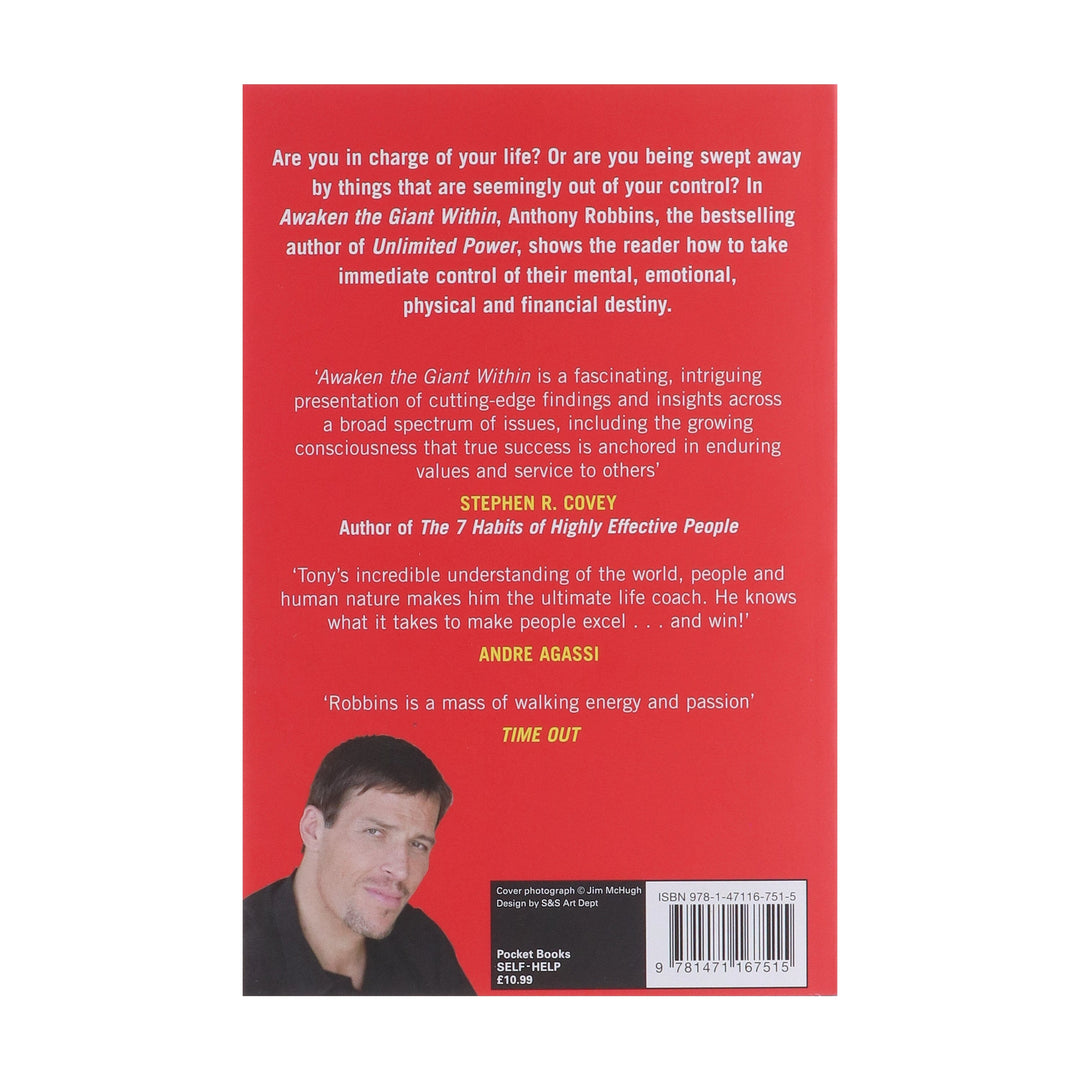 Awaken The Giant Within: How to Take Immediate Control of Your Mental, Emotional, Physical and Financial Destiny by Tony Robbins - Non Fiction - Paperback