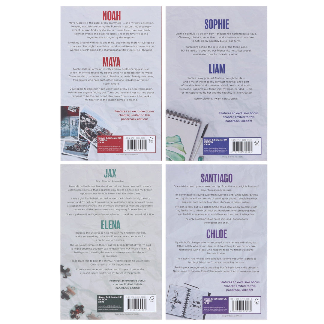 The Dirty Air Series (Book 1-4) By Lauren Asher: 4 Books Collection Set - Fiction - Paperback