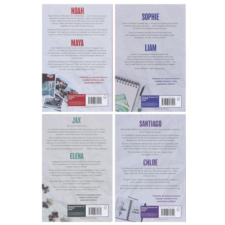 The Dirty Air Series (Book 1-4) By Lauren Asher: 4 Books Collection Set - Fiction - Paperback