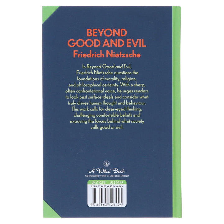 Beyond Good And Evil by Friedrich Nietzsche - Non Fiction - Sprayed Edge Hardback