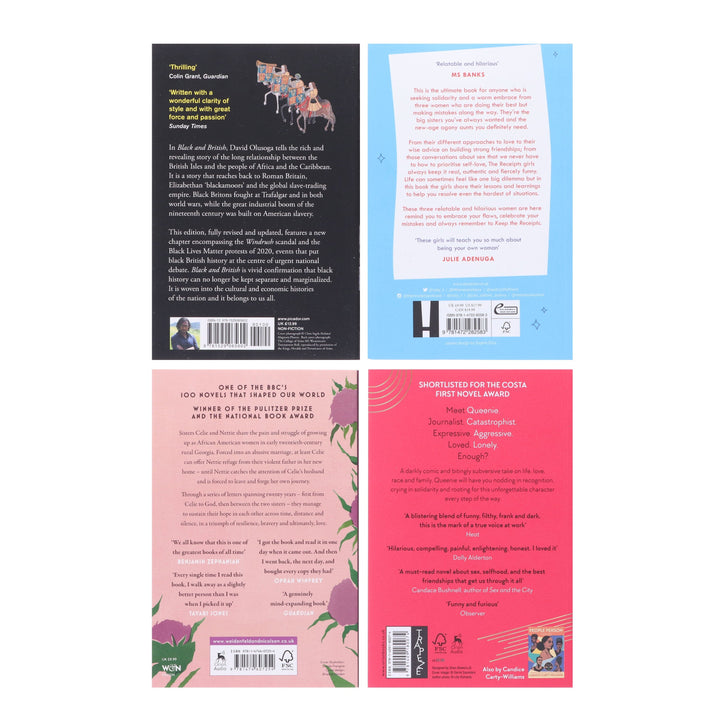 The Black History Month Bundle 4 Books Collection Set - Fiction/Non Fiction - Paperback