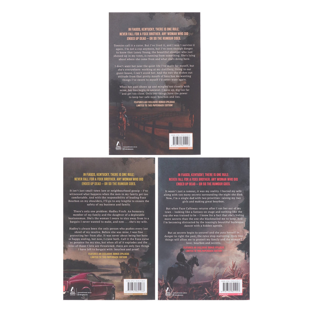 The Bourbon Boys Series by Victoria Wilder 3 Books Collection Set - Fiction - Paperback