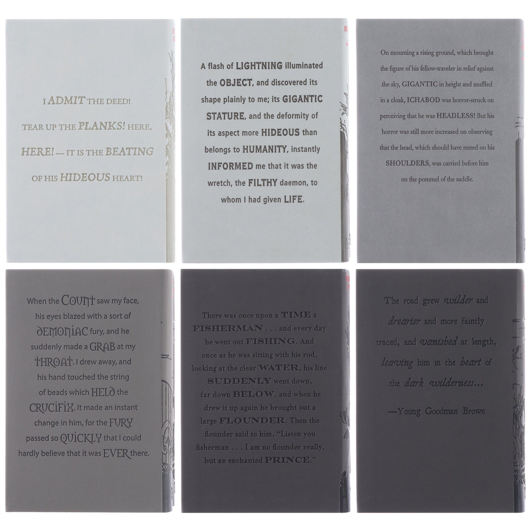 Word Cloud Classics: Horror Collection by Various 6 Books Collection Box Set - Fiction - Paperback/Flexibound