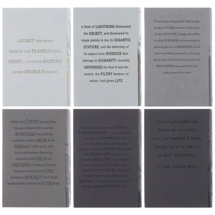 Word Cloud Classics: Horror Collection by Various 6 Books Collection Box Set - Fiction - Paperback/Flexibound