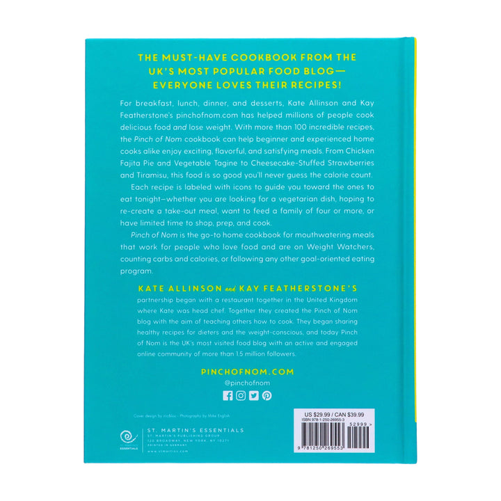 Pinch of Nom: 100 Home-Style Recipes for Health and Weight Loss By Kate Allinson & Kay Featherstone - Non Fiction - Hardback Non-Fiction Macmillan