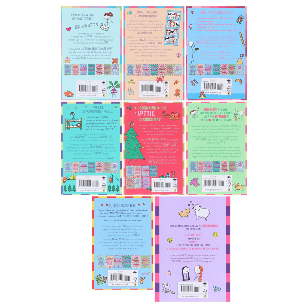 Lottie Brooks Series By Katie Kirby 8 Books Collection Set - Ages 9-12 - Paperback/Hardback