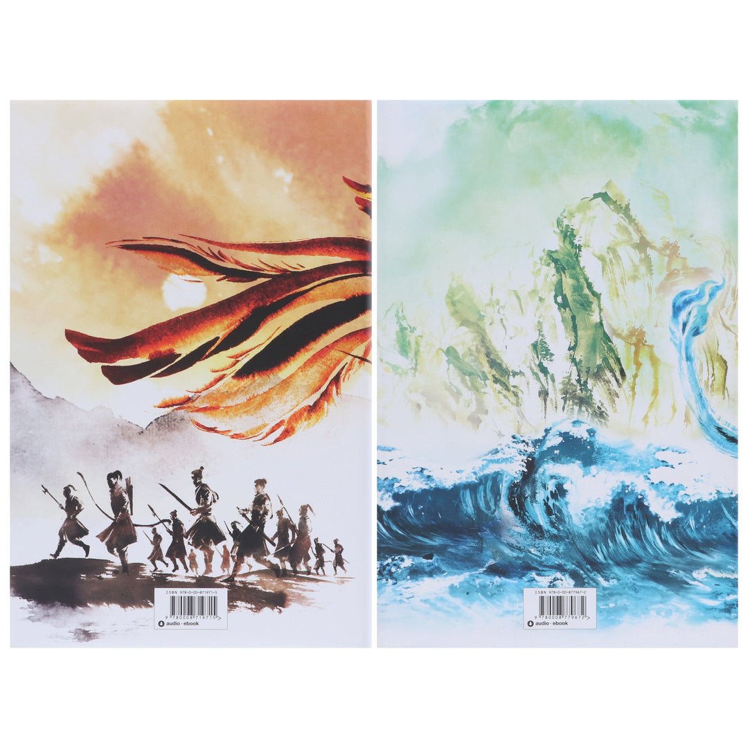 The Poppy War Series by R.F. Kuang 2 Books Collector's Edition Set - Fiction - Hardback