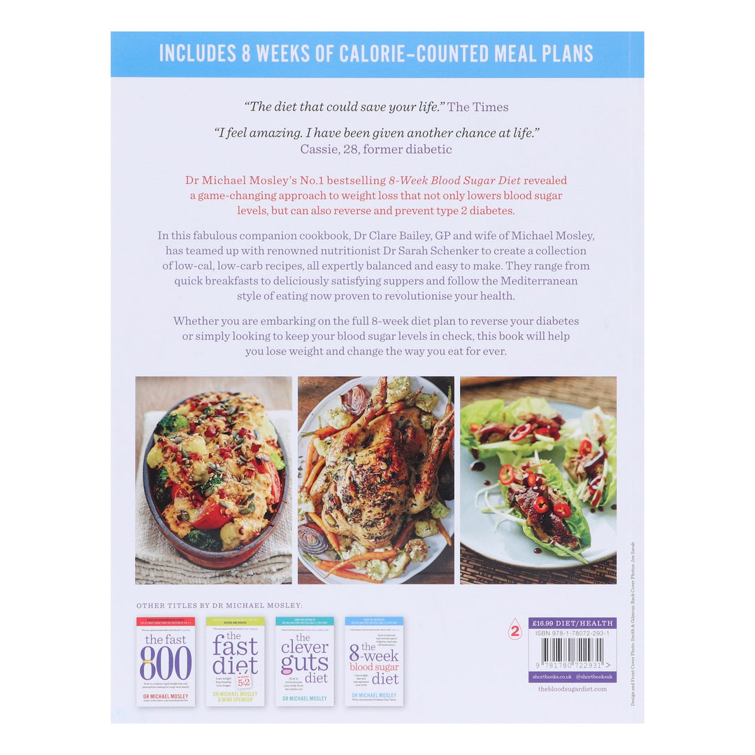 The 8-Week Blood Sugar Diet Recipe Book by Dr Clare Bailey - Non Fiction - Paperback