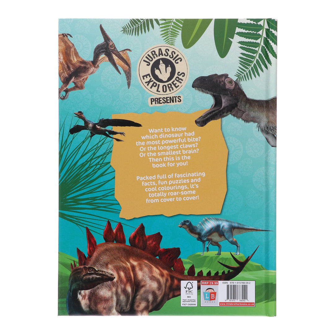 The World of Dinosaurs by Jurassic Explorers 2024 Edition - Age 4+ - Hardback 5-7 Little Brother Books Limited