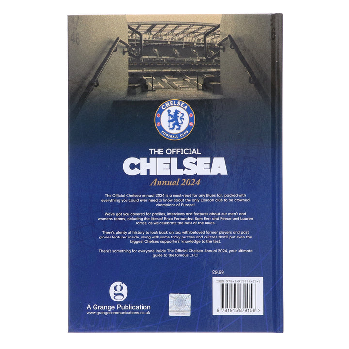 Official Chelsea FC Annual 2024 By Richard Godden & Dominic Bliss - Non Fiction - Hardback Non-Fiction Grange Communications Ltd